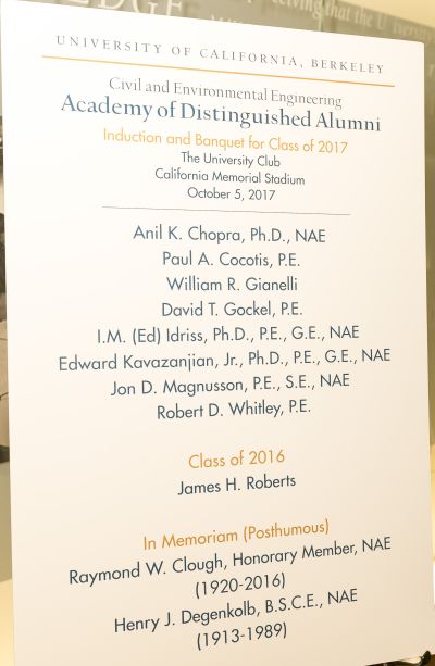 academy of distinguished alumni poster