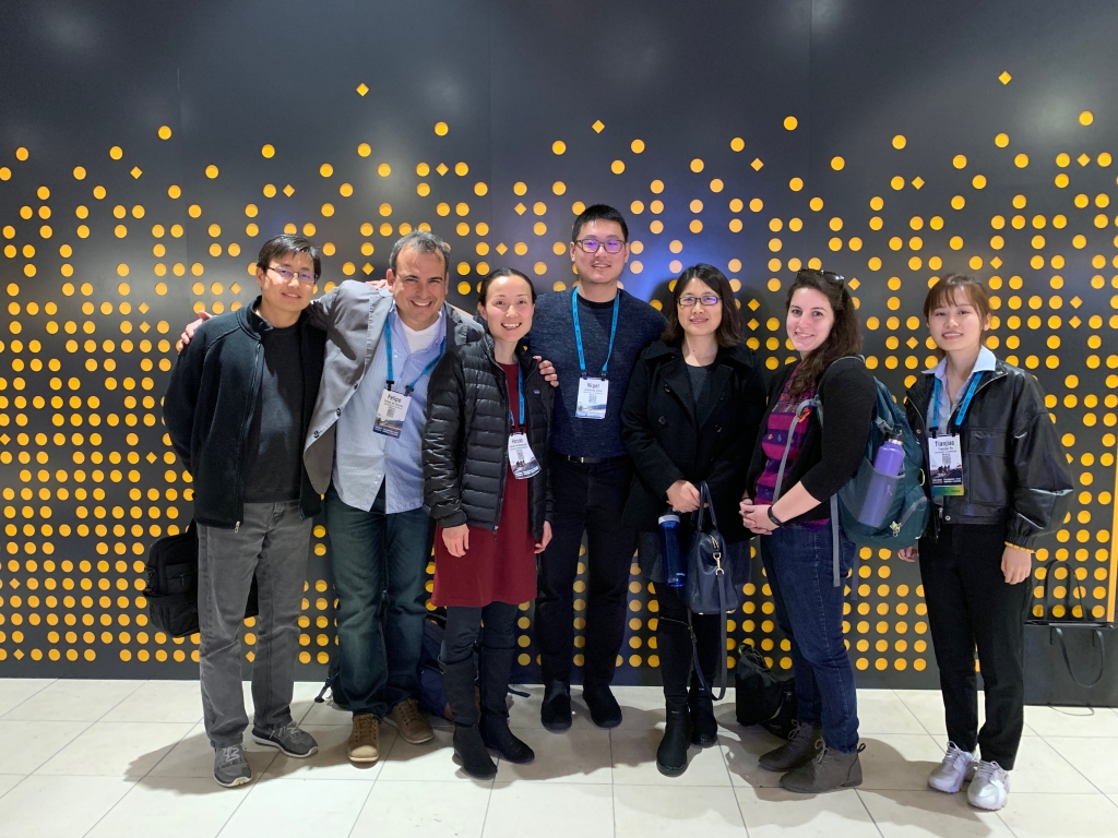 Current and former students reunion at AGU 2019 San-Francisco