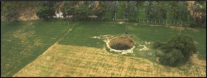 A dry shallow well in the Arkavathy Basin