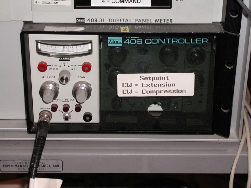 MTS 406 Controller