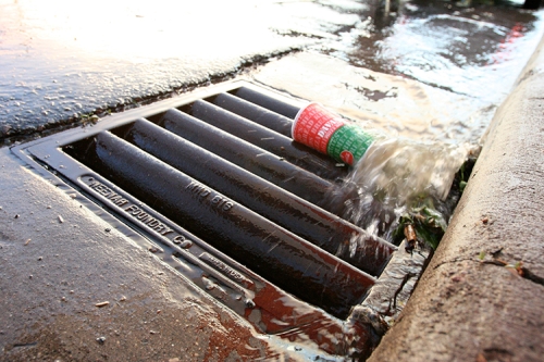 Reclaimed storm water may provide a local source of drinking water for parched communities. (MPCA Photos, via Flickr)