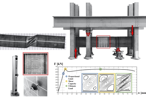 Mosalam and Neuenshwander's paper presents a novel experimental investigation into the pre- and postcritical behavior of steel-plate girders in shear force.