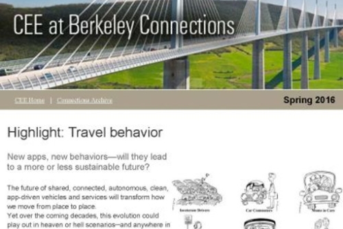 CEE at Berkeley Connections Newsletter, Spring 2016