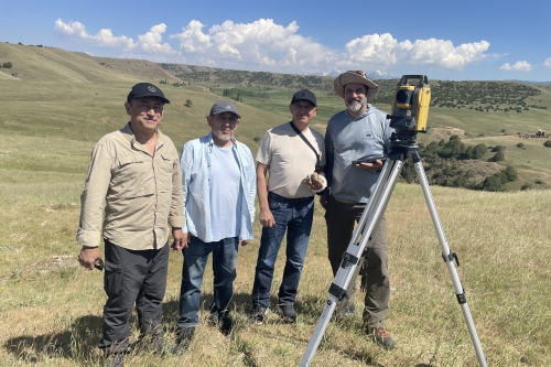 A group photo of the principal researchers on the project including Dr. Shakhzod Takhirov. (Photo Credit: Shakhzod Takhirov)