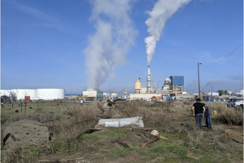 The Port of Stockton is a large emitter of hazardous pollutants. (Photo credit: Matt Holmes)