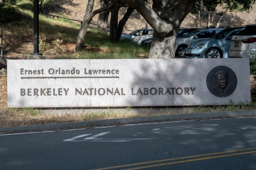 A picture of the Lawrence Berkeley National Laboratory sign. (Photo Credit: Kyle Garcia Takata - The Daily Californian)