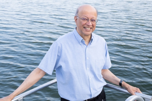 Professor Ashok Gadgil is the Andrew and Virginia Rudd Family Foundation Chair of Safe Water and Sanitation, and a Senior Faculty Scientist at Berkeley Lab (Credit: Adam Lau)