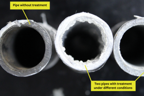 Ashok Gadgil's treatment of water pipes leaching lead